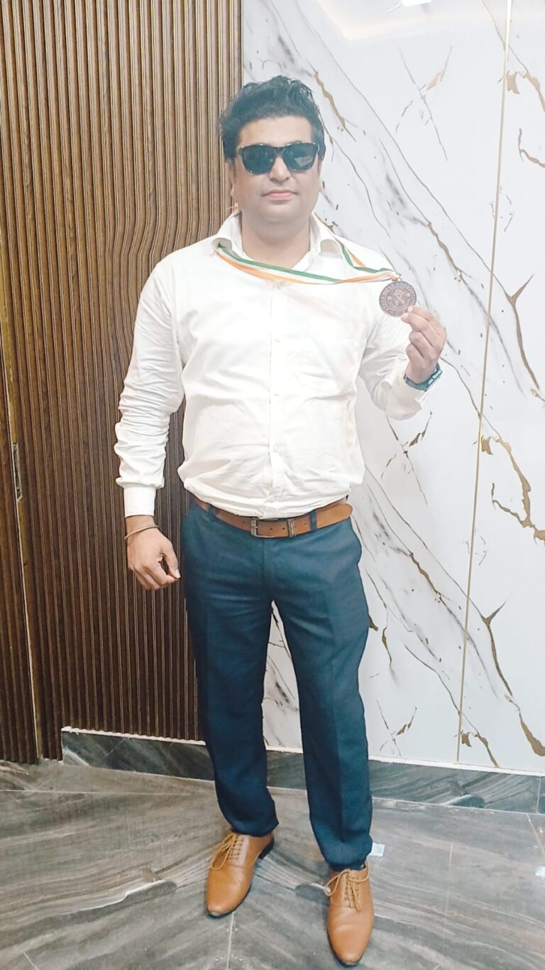 अभिषेक सिंह यादव ने 28वीं प्री यूपी स्टेट शूटिंग प्रतियोगिता में जीता ब्रॉन्ज मेडल